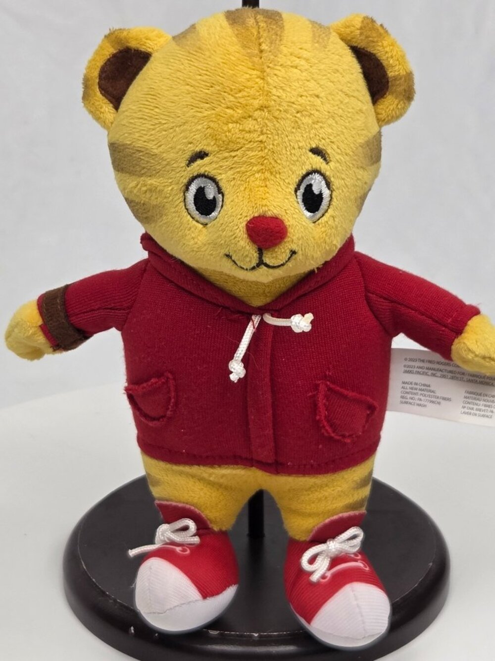 Daniel Tiger’s Neighborhood Plush Doll Red Hoodie PBS Kids Stuffed Animal Toy 8"